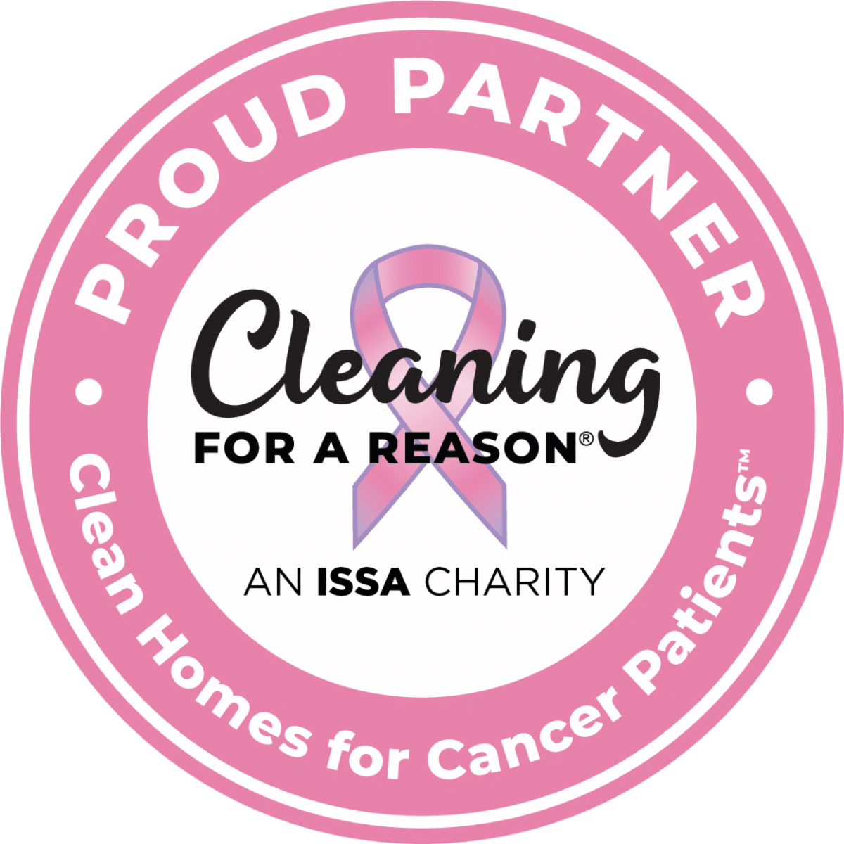 Proud partner of Cleaning For A Reason